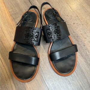 Tory Burch Black Sandals
